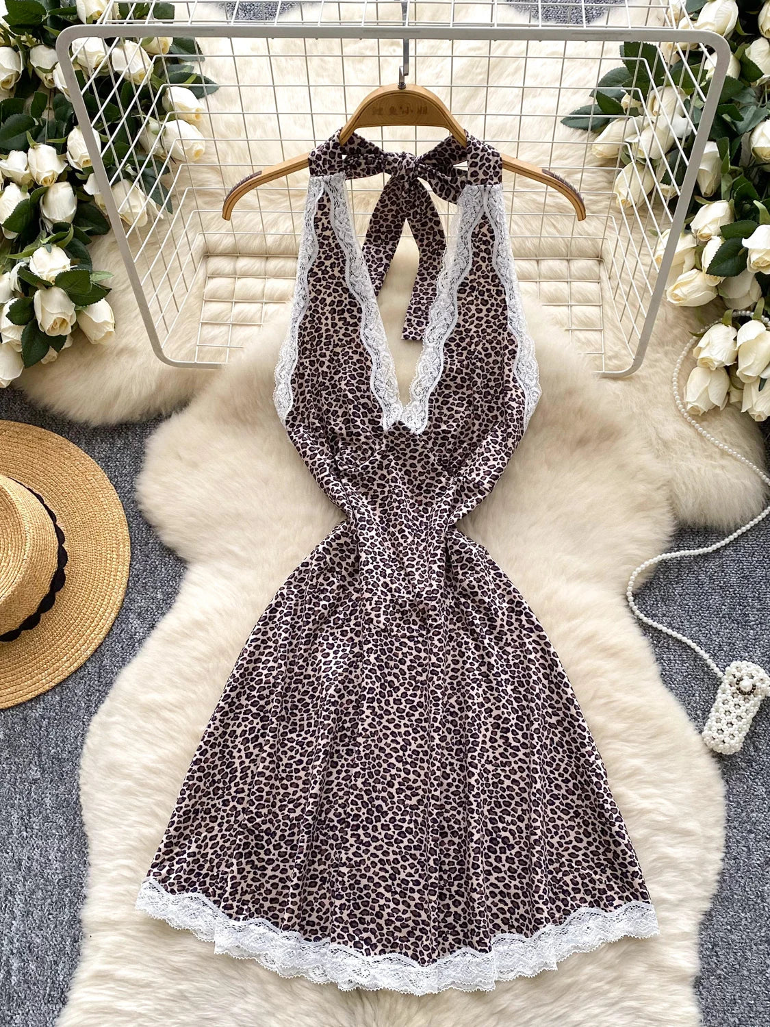gold lace sequin dress Vicky Sequin Lace Dress – Retrofete main image 0