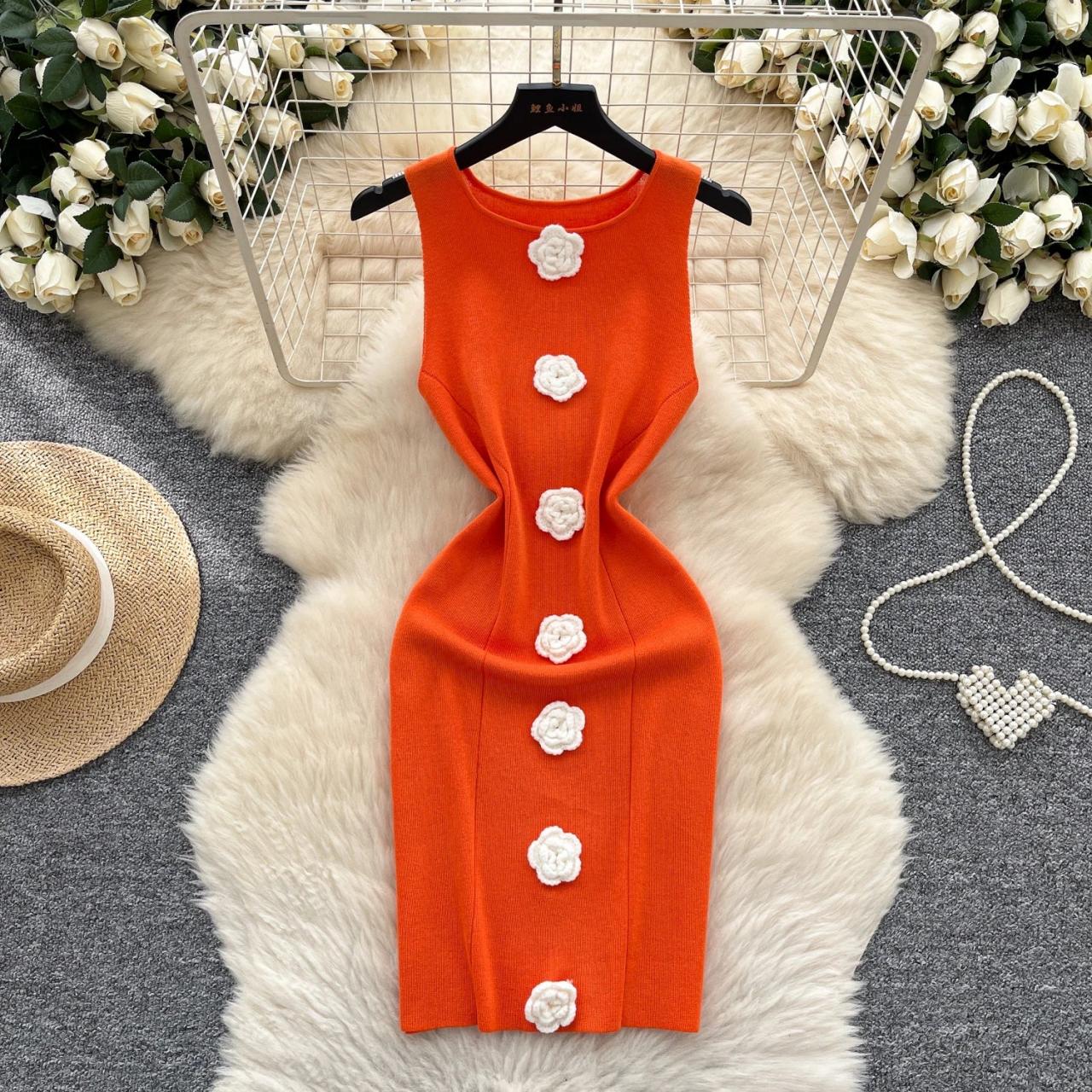 open lace back dress HELIANTHUS in Orange, an Ombr Infinity Wedding Dress  Larimeloom
