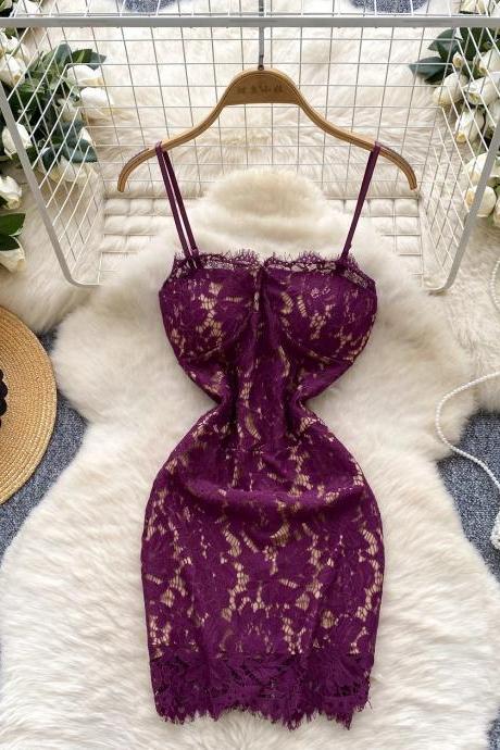 Burgundy Dress - Lingerie And Nightwear | Luulla